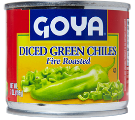 Diced Green Chiles 