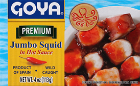Jumbo Squid in Hot Sauce