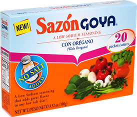 Low Sodium Sazón with Oregano